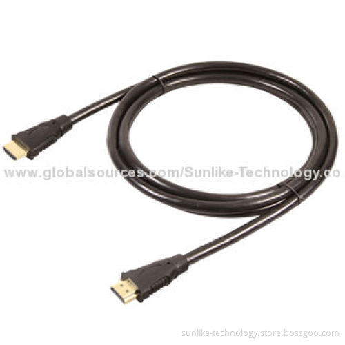 HDMI Cable, Single Molding Type, 300V DC and 10ms High-pot